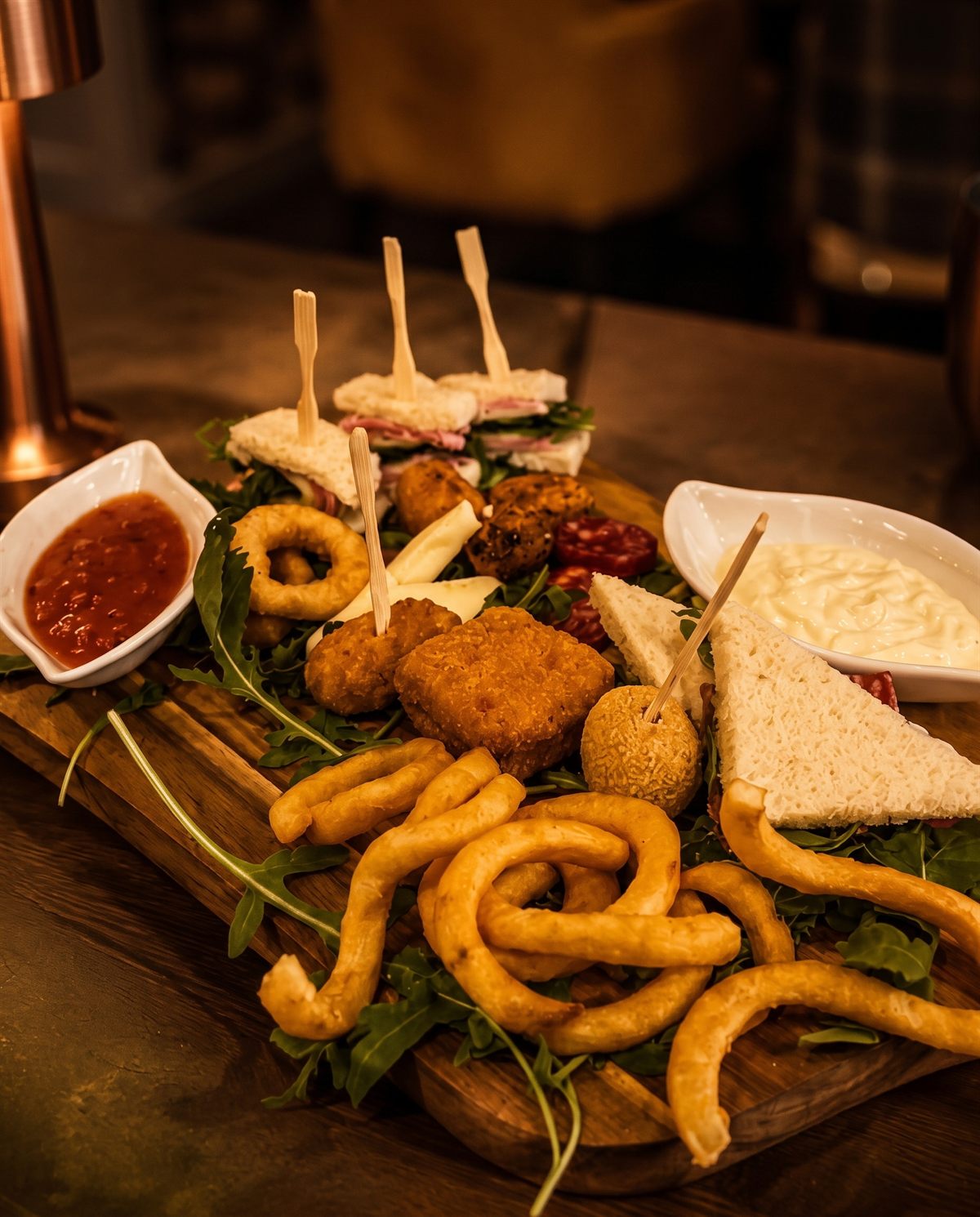 Tagliere dell'aperitivo di terra